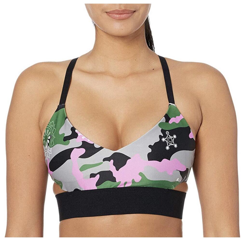 Koral camo bandana troop energy sports bra sz. S NWOT